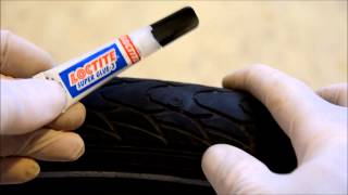 DIY How to fix a punctured bicycle tire [upl. by Kimble]