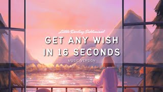 Get any wish in 16 seconds  boost subliminal  manifest anything  music version [upl. by Liemaj265]