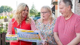 PostcodeMillions Winners  NG19 6QQ in Mansfield on 01092018  Peoples Postcode Lottery [upl. by Rosemari]