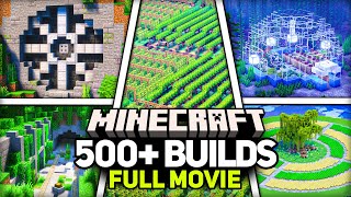 500 Build Projects for Survival Minecraft FULL MOVIE [upl. by Lamar]