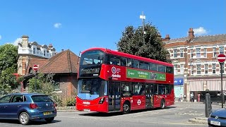 094 London’s Buses at Muswell Hill 19th July 2024 [upl. by Adnalue]