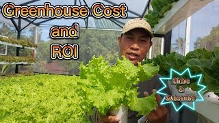 Greenhouse Cost and ROI  Return of Investment [upl. by Ujawernalo682]