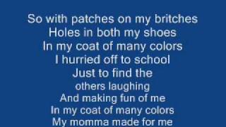 Coat Of Many Colors Dolly Parton  With Lyrics [upl. by Dari73]