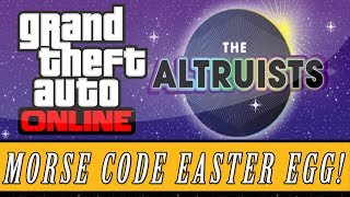 Grand Theft Auto 5  Altruist Cult quotMorse Codequot Easter Egg GTA 5 [upl. by Lalat]