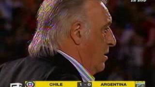 Chile 1 Argentina 0 Fútbol Para Todos [upl. by Papst311]