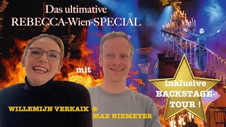 Das ultimative🔥REBECCA🔥WienSPECIAL Mit Willemijn Verkaik amp Max Niemeyer  BACKSTAGETour ⭐️ [upl. by Lanae202]