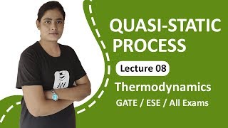 Quasi Static Process in thermodynamics hindi  Reversible and Irreversible processes thermodynamics [upl. by Nove156]