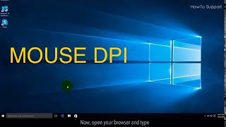 How To Check Mouse DPI Tutorial [upl. by Lesley]