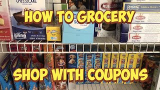 How to Grocery Shop with Coupons Couponing for Beginners [upl. by Lynda]