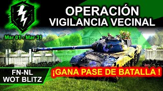 Operación Vigilancia Vecinal en World of Tanks Blitz en español México FNNL [upl. by Eugenia]