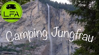 Camping Jungfrau  Lauterbrunnen Valley  Switzerland [upl. by Arinay]