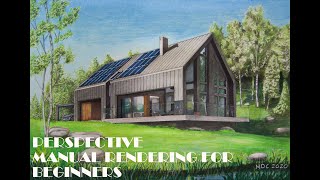 SCANDINAVIAN HOUSE DESIGN MANUAL RENDERING FOR BEGINNERS [upl. by Inoue288]