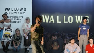 wallows MODEL TOUR at the forum concert vlog [upl. by Calandra808]