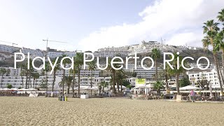 Puerto Rico Gran Canaria  4K UHD  Virtual Trip [upl. by Maleeny260]