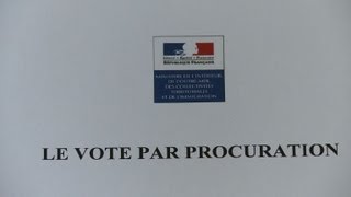 Le vote par procuration une quotprocédure simplequot [upl. by Lacim]