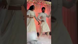 Kumaran Suhasini beautiful couple dance video shorts [upl. by Towill]