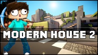 Minecraft  Modern House 2 [upl. by Arreit]