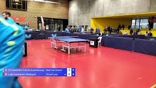 Europe Trophy DT HueschtertFolscht LUX  Logis Auderghem TT BEL [upl. by Vaden]