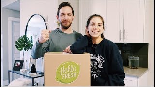 HELLO FRESH REVIEW IS IT WORTH IT  GROCERY HAUL  What I Eat Throughout The Week [upl. by Emlin]