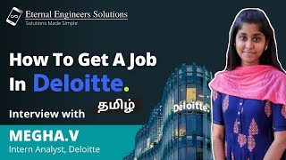 Deloitte Interview Experience for freshers 2022  How to crack Deloitte interview in tamil  EES [upl. by Macleod798]