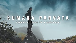 Kumara Parvata  Toughest Trek in Karnataka  Travel Video [upl. by Idrahs870]