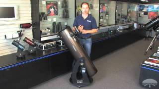 Features of the Orion SkyQuest XT10i IntelliScope Dobsonian Telescope [upl. by Ardnaed]