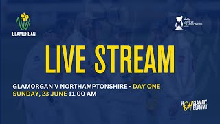 Glamorgan vs Northamptonshire  Vitality County Championship  Day One [upl. by Oicinoid]