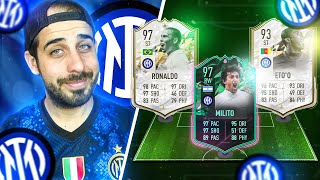 MONTÁMOS A EQUIPA PASSADO amp PRESENTE DO INTER DE MILÃO NO FIFA 22 ULTIMATE TEAM [upl. by Alyahsat]