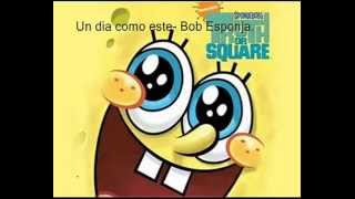 Bob esponja cancion atrapados en el congelador [upl. by Annahvas]