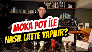 Moka Pot ile Latte Tarifi [upl. by Petie]