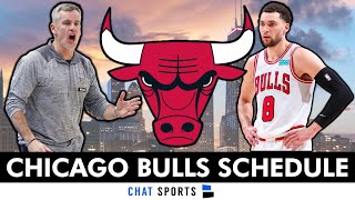 Chicago Bulls 202324 Schedule RELEASED [upl. by Chlori]