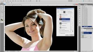 Photoshop CS5 Refine Selection [upl. by Gnehp]