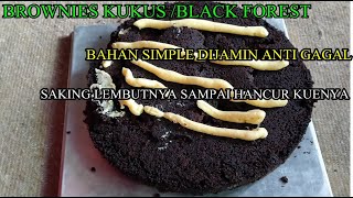 BROWNIES KUKUS DIPAN COKLAT SANGAT LEMBUT SAMPAI LANGSUNG HANCUR Kue Lebaran 2020 [upl. by Sedecrem99]