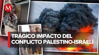 Más de 900 víctimas en el conflicto entre Palestina e Israel [upl. by Ahsyat281]