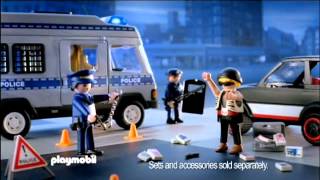 New Playmobil Police Van  Jadlam Racing Models [upl. by Ehudd]