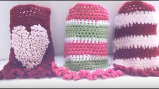 Crochet Dog Sweater ADD A RUFFLE  Bijous Candy Stripe Coat Video 9 [upl. by Eileek]