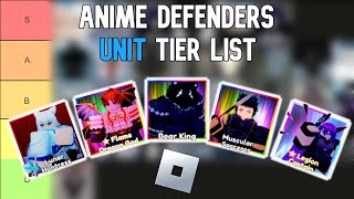 Anime Defenders Update 45 Unit Tier List [upl. by Kirk]