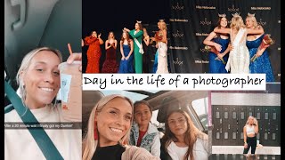 Day in the life as a photographer for a Miss America local pageant  vlog [upl. by Micheline]