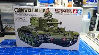 Tamiya Cromwell MkIV Tank Model Kit Review [upl. by Chrysa]