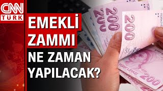 Emekli zammı ne zaman yapılacak İşte tüm detaylar [upl. by Samira276]