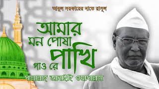 আমার মন পোষা পাখি গাওরে সাঃ Lyrics। আবুল সরকারের নাতে রাসূল। কন্ঠ বাহকঃ কামাল বাউল [upl. by Anirdna486]