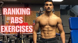 Ranking Most Popular ABS Exercises for BODYBUILDING [upl. by Noivert]