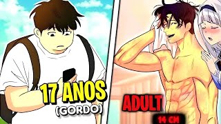 Ele era GORDO e FEIO mas ficou GOSTOSO E GIGACHAD após SOFRER Bullying e ser HUMILHADO Manhwa Recap [upl. by Natalee]