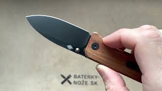 WE Knife Banter Cuibourtia Wood 2004K [upl. by Bax]