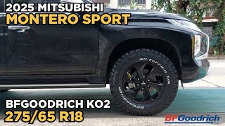 2025 Mitsubishi Montero Sport on BFGoodrich Ko2 27565 R18  RNH Tire Supply [upl. by Katerina]