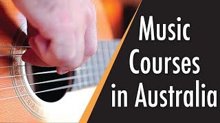 Music Courses available for International Students in Australia [upl. by Yhtak37]