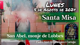 ✅ MISA DE HOY lunes 5 de Agosto 2024  Padre Arturo Cornejo [upl. by Lamee]