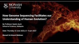 How does genome sequencing facilitiate our understanding of human evolution [upl. by Aeht]