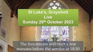 Morning Service from St Lukes Grayshott [upl. by Srednas415]