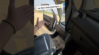 कार का door बंद करने की ninja technique 👍  car door wont close  wagonoctane shorts [upl. by Phelips409]